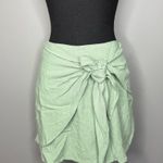 Francesca's  Collections Mint Green Mini Skirt Photo 0