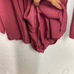 Forever 21  Crimson Crochet Bell Sleeve Romper Small Photo 3