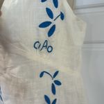 Billy T abiba mini dress Morning Tied Shoulder 12 NWT Blue Photo 6