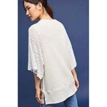Akemi + Kin  Anthropologie Coro Dolman Crochet Sweatshirt Women's XS Cream Boho Photo 5