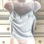 Cotton On Women’s Light Gray Cold Shoulder Long Sleeve Ribbed Knit Top Sz S NWT Photo 3