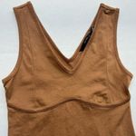 VERO MODA sussy slim short tank dress tan size xs Photo 3