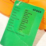 Crocs  Size 7 Orange Hiker Xscape Strappy Clog SAMPLE NEW Photo 3