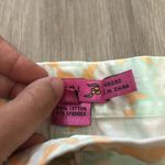 Tibi  Shorely Orange Floral Chino Shorts Sz 10 Photo 4