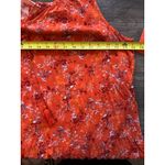 Evri Orange Floral Sleeveless Tunic‎ Top Boho Bohemian Cute Casual size 1x Photo 7