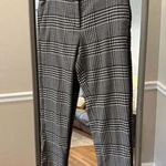 H&M Women's Black & White Plaid Pants Size 8 Photo 0