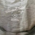 Universal Threads Universal Thread Shirt Dress Womens XS Green Camo Cotton Sleeveless Side Slit Photo 5