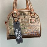 Von Dutch | Rose Metallic Gold Mini Bowling Bag Photo 8