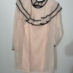 Maxsport light pink and black babydoll ruffle dress Size Small Photo 1