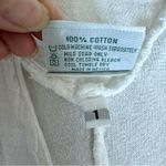 Oh My Gauze Cotton Midi Dress Size 1 S/M White Boho Lagenlook Beachy Coastal Size M Photo 4