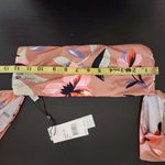 The Bikini Lab  Floral Swimsuit Top Size Small NWT Botanical Print Bikini Top Photo 4