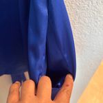 Victoria's Secret  Royal Blue Satin Robe size Women’s  M/L Photo 7