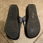 Alegria  Vanessa Circulate Black Silver Thong Sandal Shoes Womens Size EU 38 Photo 10