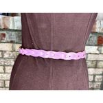 Belt Genuine leather link belt purple Photo 5