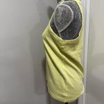 Loft NWOT  Women's XL Sleeveless Striped Pullover Blouse/Tank Top Lime Green. Photo 10