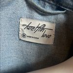 Twelfth love Jean Jacket with Fitted Silhouette faded and broken in Blue Size M Photo 1