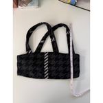 OFFLINE by Aerie Houndstooth Sports Bra Medium Support XS Athleisure Streetwear Black Photo 8