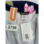 Womans Hemish USA Cali Rose M Floral Long Sleeve Open Front Waterfall Cardigan Size M Photo 3