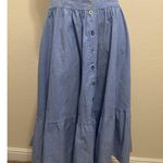 St. Tropez Women's VTG Jeans Chambray Skirt, Sz: M (b14) Photo 0