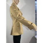 Steve & Barry's Wool Blend Double Breasted Pea Coat Women's S Preppy Brown Tan Photo 3