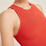 Nation Ltd  Red Christine Smocked Tank Size Small Photo 2