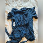 Old Navy NWT: Blue denim wrap blouse Photo 3
