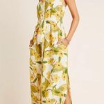 l*space L Mykonos Tie-Front Cover-Up Dress Women's SIZE SMALL linen blend tropical Photo 0