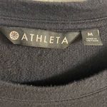 Athleta Black Crewneck Top Essential Modal Basic Medium Photo 4