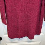 Faded Glory  Maroon Knit V Neck 3/4 Sleeve Sweater size 2X Photo 5