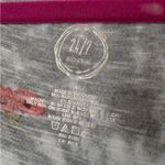 Maurice's  Blue and White Tie-Dye Top with Red Accents Photo 1