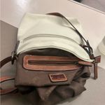 Bag Chic Crossbody by b.o.c. There is wear see pictures. Priced accordingly White Photo 4