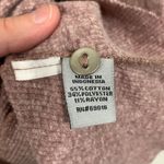 Ruff Hewn  Mauve Midi Length Button Down Cardigan Sweater Size L Photo 4