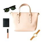 Kate Spade  Larchmont Ave Small Penny Evangeline Satchel Bag Blush Pink No Strap Photo 12