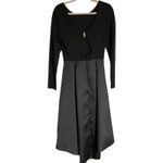 Hutch Anthropologie Womens 4 Black Cutout High-Low Formal Dress Whimsigoth Vamp Photo 1