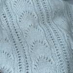 Boden Wool Mohair Blend Sweater V Neck Light Blue Knit sweater jumper Charlotte Size L Photo 1