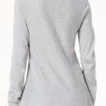 Rachel Roy Margaret Gray cowl neck long sleeve cotton Sweater, size XS relaxing Photo 1
