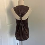 Y2K BROWN VOICES FUN BACK TANK TOP Size M Photo 1