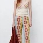 ZARA  women’s contrasting crochet tank top Photo 1