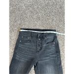 American Eagle super stretch super hi-rise crop flare black denim jeans size 0 Photo 10