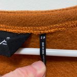 Urban Outfitters 489  Out From Under Deep V-Neck Orange Crop Sweatshirt Small Photo 4