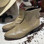 Red Diamond Leather Chelsea Boot Beige Size 28 A11 Photo 0