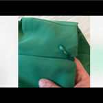 Miss Selfridge Asos  Slit Hem Mini Skirt In Bright Green. Size 8. Photo 3