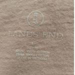 Lands' End  Women's Size Large Pink Cotton Lace Front Overlay 3/4 Sleeves Top Photo 5