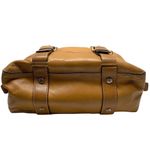 Michael Kors Cognac Brown Leather Satchel Handbag Photo 6