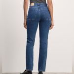 Everlane The Way High Slim Straight Short Denim Jeans Photo 3