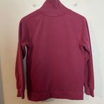 Athleta - Cozy Karma Side Zip Funnel Neck Victorian Berry Pull Over Sweatshirt Photo 3