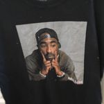 FINAL MARKDOWN Unisex New Moda Poetic Justice (Tupac Shakur) Tee (L) Black Size L Photo 1