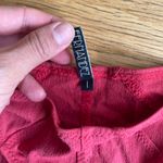 Lisa Marie Fernandez cream and red scuba strapless bikini size 1/XS Photo 1