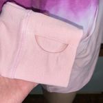 Ideology Womens Hoodie Sweatshirt Pullover Ombre Laced Bodice Long Sleeve Pink Photo 7