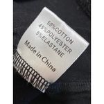 Princess Polly Women's Black Short Sleeve Crew Neck T Shirt Tee Crop Top Size 6 Photo 3